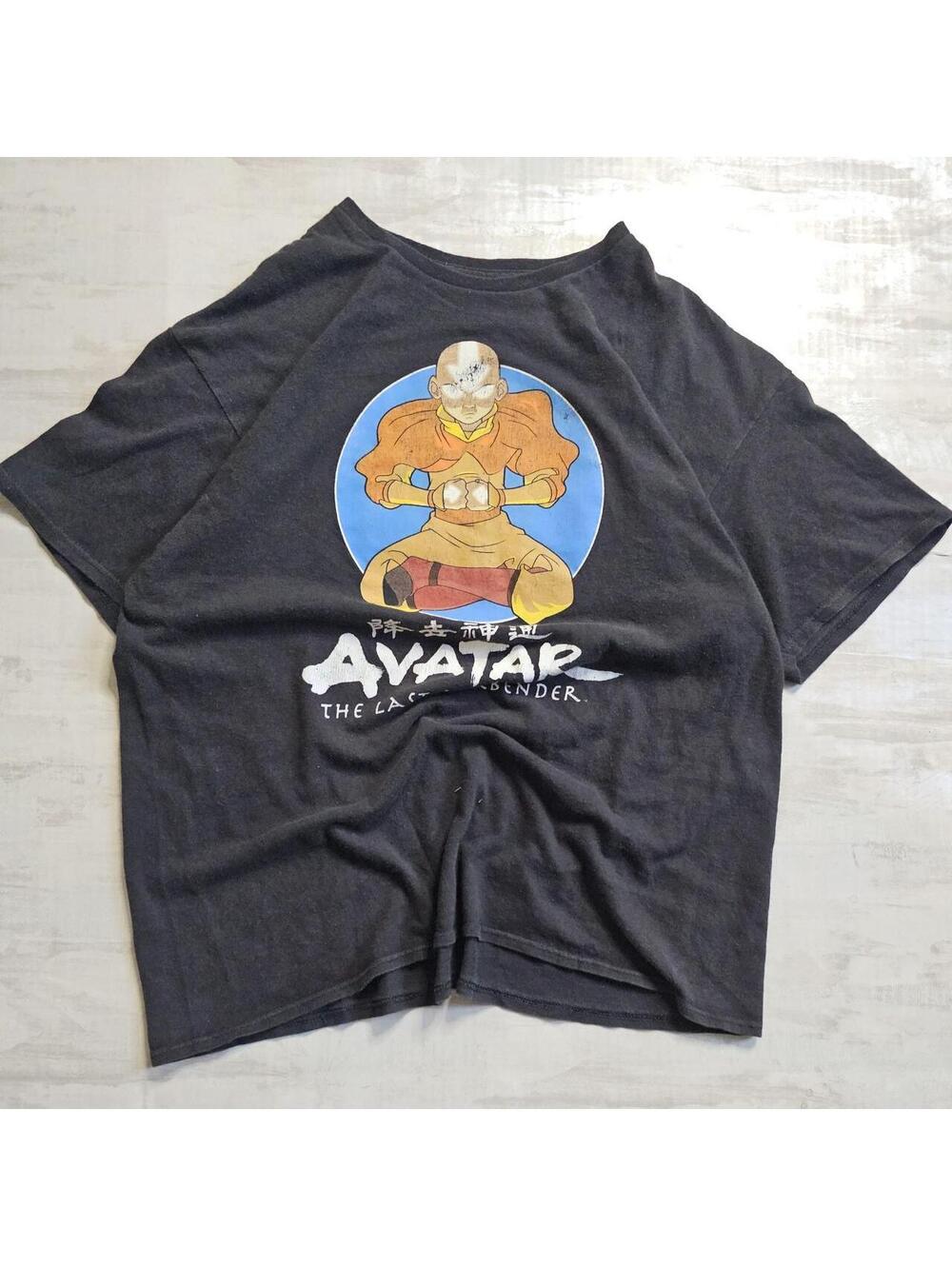 vintage retro indie nickelodeon the avatar graphic tee shirt